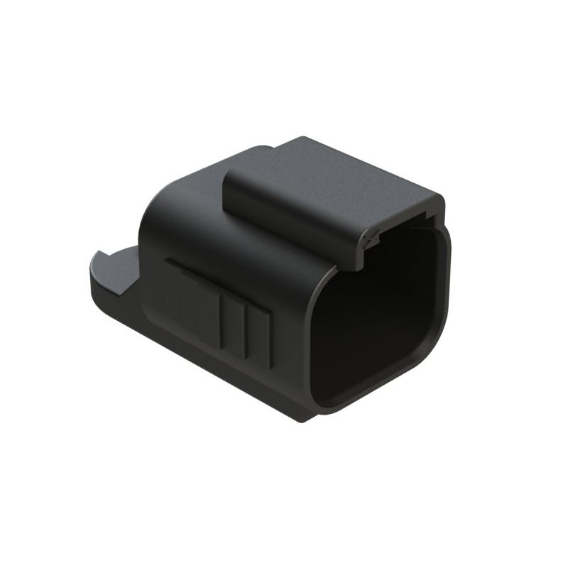 10 pcs - Amphenol Industrial, AT06, AT Female 2 Way Protective Cover for use with Cable Connector