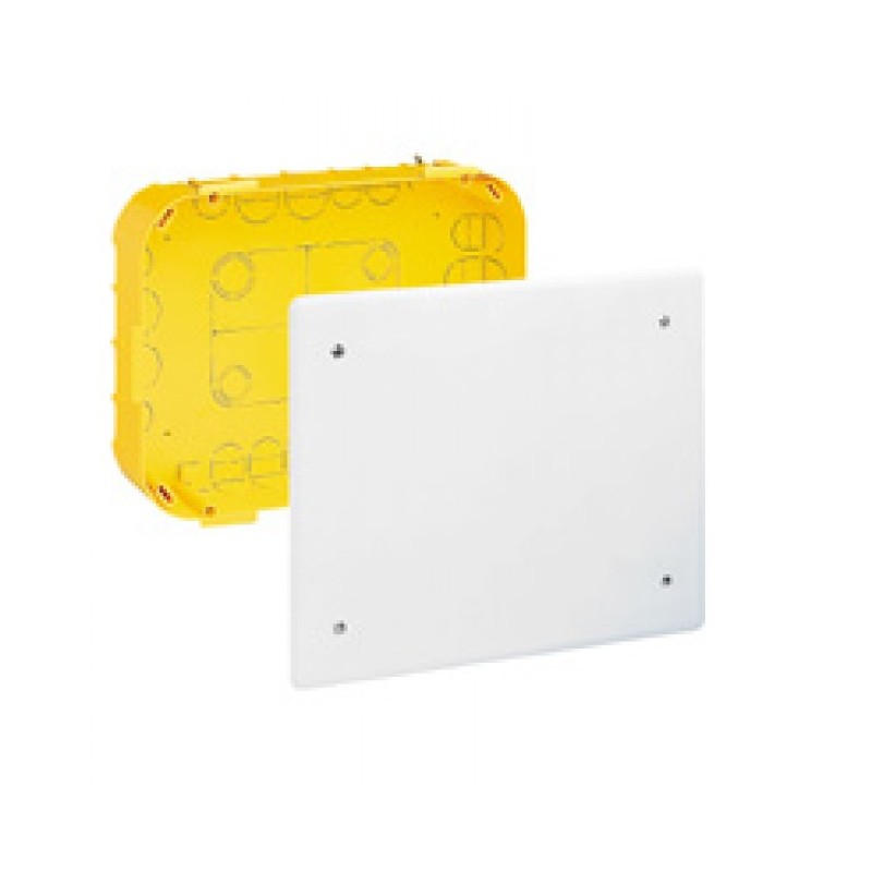 1 pcs - Legrand Polypropylene Adaptable Box, 160mm x 105mm x 40mm 16/20/25mm Knockout Size