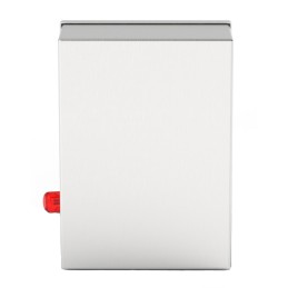 1 pcs - RS PRO 304 Stainless Steel Satin Adaptable Enclosure Box, 220mm x 160mm x 85mm