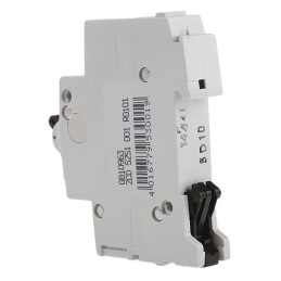1 pcs - ABB System Pro M Compact S200 MCB, 1P, 10A Curve D, 253V AC, 72V DC, 6 kA Breaking Capacity