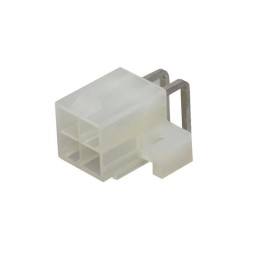 700 pcs - Molex Mini-Fit Jr. Series Right Angle Through Hole PCB Header, 4 Contact(s), 4.2mm Pitch, 2 Row(s), Shrouded