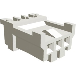 700 pcs - TE Connectivity 3-Way IDC Connector Socket for Cable Mount, 1-Row