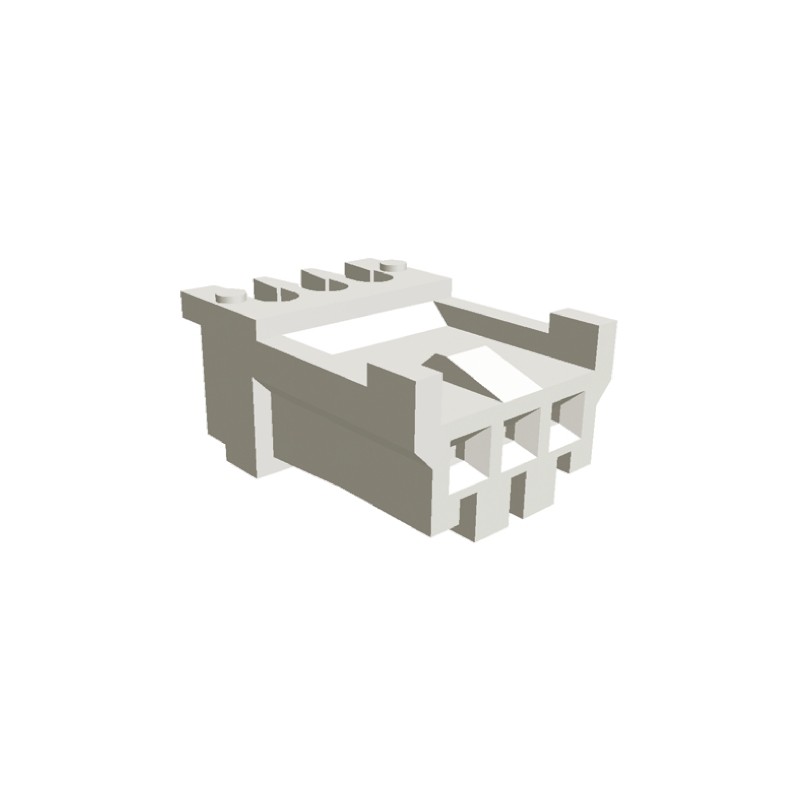 700 pcs - TE Connectivity 3-Way IDC Connector Socket for Cable Mount, 1-Row