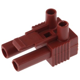 5 pcs - RS PRO Non-Fused Terminal Block, 2-Way, 16A, 2.5 mm² Wire, Screw Down Termination