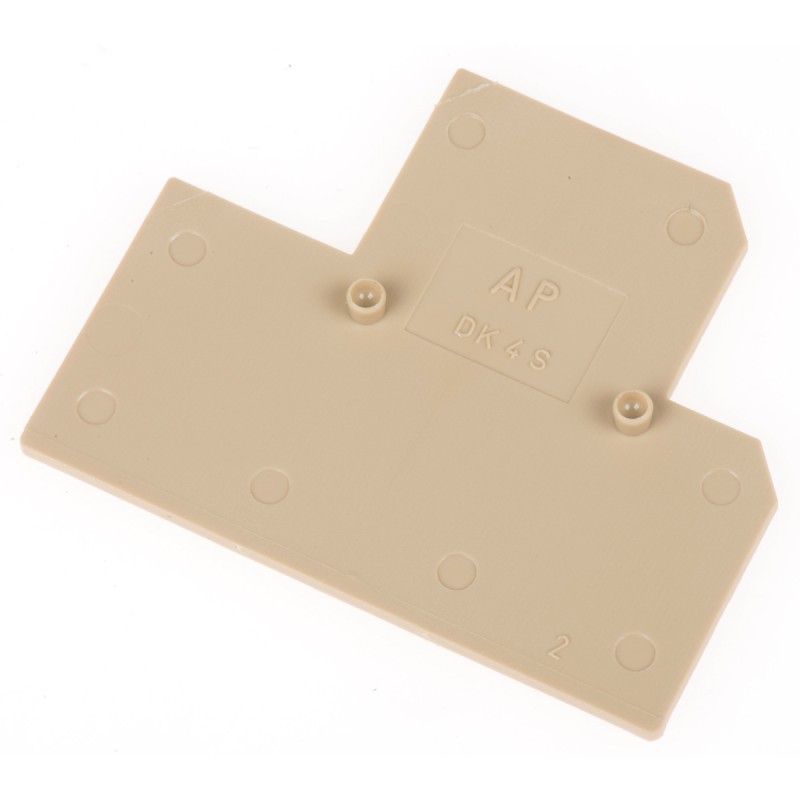 5 pcs - Weidmuller AP Series End Cover for Use with DIN Rail Terminal Blocks