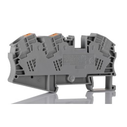 5 pcs - Phoenix Contact PT 16 Clipline Series Grey Feed Through Terminal Block, 0.5 - 25mm², Single-Level, Push In