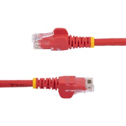 1 pcs - StarTech.com Cat6 Male RJ45 to Male RJ45 Ethernet Cable, U/UTP, Red PVC Sheath, 0.5m, CMG Rated