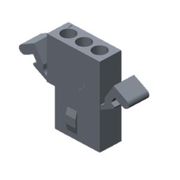 7500 pcs - Molex, Standard .062' Female Crimp Connector Housing, 1.57mm Pitch, 3 Way, 1 Row