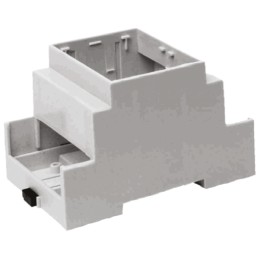 1 pcs - CAMDENBOSS Solid Top Enclosure Type CNMB Series , 17.5 x 58 x 90mm, Polycarbonate DIN Rail Enclosure