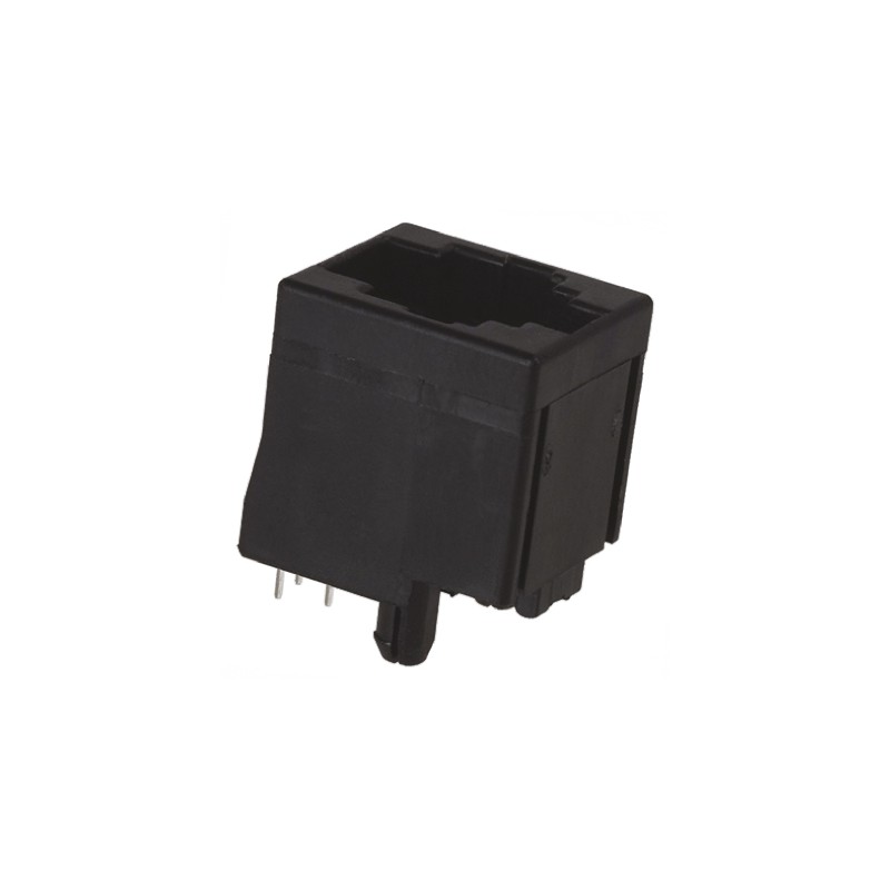 5 pcs - TE Connectivity 5520258 Series Female RJ25 Modular Jack Connector, Through Hole, Cat3