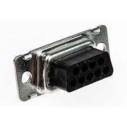 800 pcs - TE Connectivity Amplimite HDP-20 9 Way Cable Mount D-sub Connector Socket