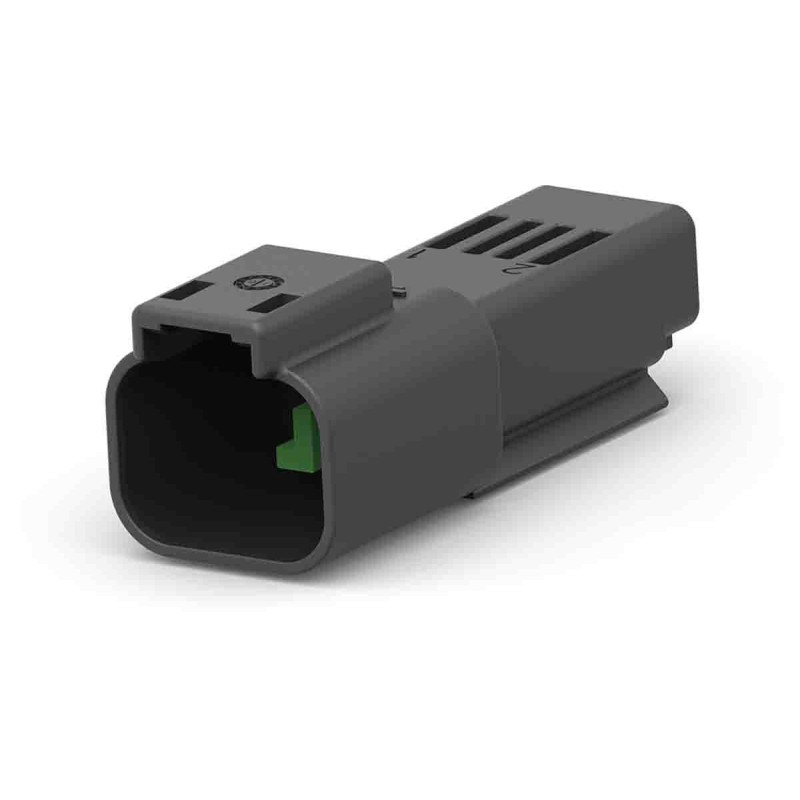 800 pcs - TE Connectivity, DT Series Female 2 Way