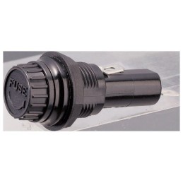 1 pcs - Sato Parts 10A Panel Mount Fuse Holder for 6.35 x 30mm Fuse, 250V ac