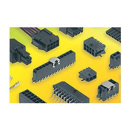 5 pcs - Molex Micro-Fit 3.0 Series Right Angle Through Hole PCB Header, 3 Contact(s), 3.0mm Pitch, 1 Row(s), Shrouded