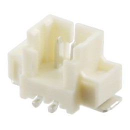 5 pcs - Molex PicoBlade Series Straight Surface Mount PCB Header, 2 Contact(s), 1.25mm Pitch, 1 Row(s), Shrouded