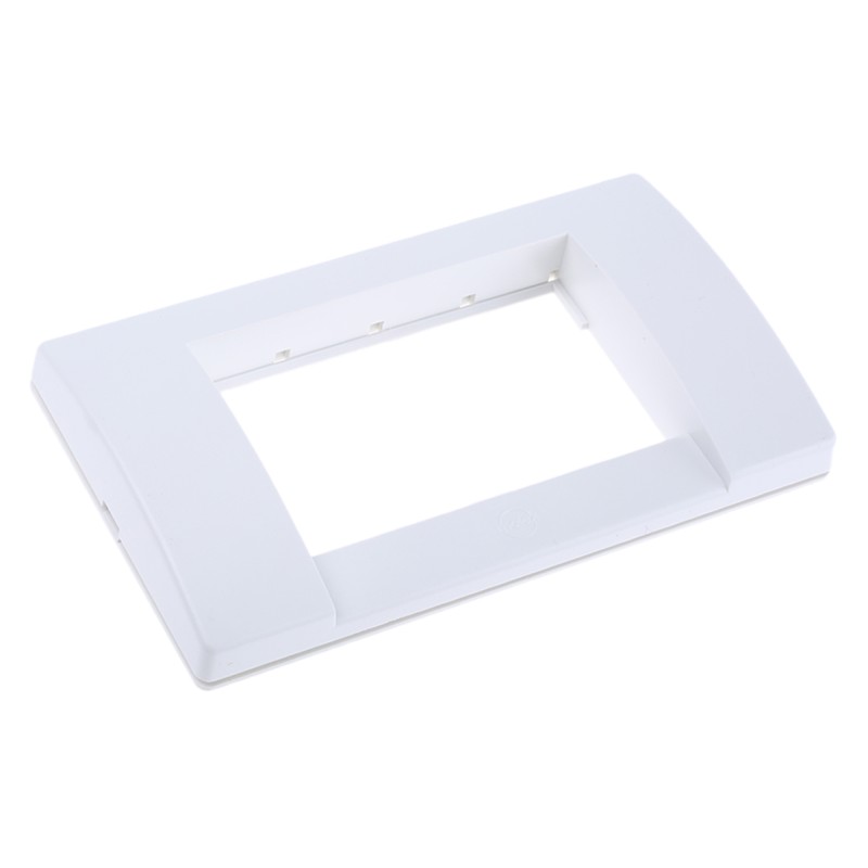 1 pcs - Molex Premise Networks Angled Cat6 2 Way RJ45 Face Plate