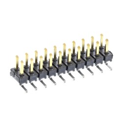 5 pcs - Samtec TMM Series Straight Surface Mount Pin Header, 20 Contact(s), 2.0mm Pitch, 2 Row(s), Unshrouded
