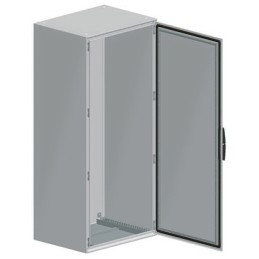 1 pcs - Schneider Electric Spacial SM Series Steel Double-Door-Door Floor Standing Enclosure, Opaque Door, IP55, 1800 x 1600 x