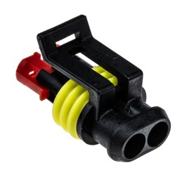 800 pcs - TE Connectivity, AMP Superseal 1.5 Female 2 Way