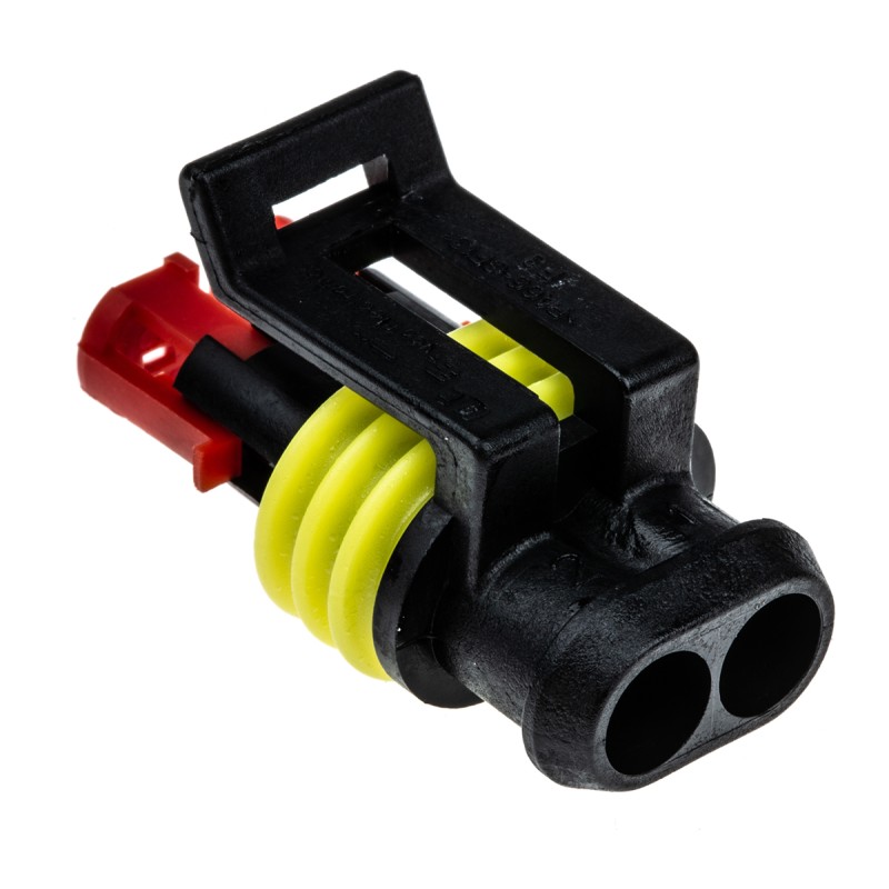 800 pcs - TE Connectivity, AMP Superseal 1.5 Female 2 Way