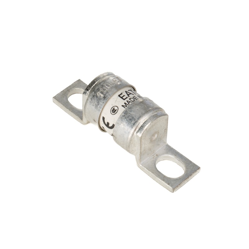 1 pcs - Eaton 100A British Standard Fuse, LET, 150 V dc, 240V ac, 41.8mm
