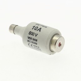 1 pcs - Eaton 10A DII Bottle Fuse, E27 Thread Size, gG, 500V ac