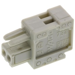 5 pcs - Wago 2.5mm Pitch 2 Way Pluggable Terminal Block, Plug