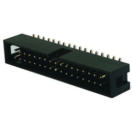 5 pcs - ASSMANN WSW AWHW Series Straight Surface Mount PCB Header, 34 Contact(s), 2.54mm Pitch, 2 Row(s), Shrouded