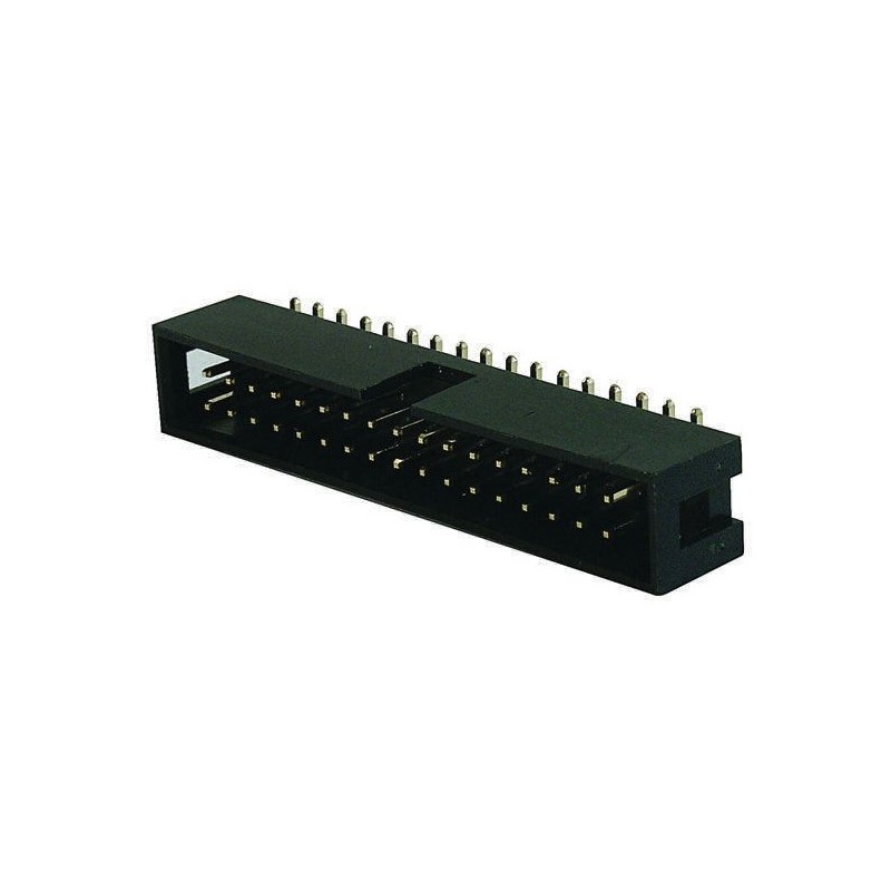 5 pcs - ASSMANN WSW AWHW Series Straight Surface Mount PCB Header, 34 Contact(s), 2.54mm Pitch, 2 Row(s), Shrouded