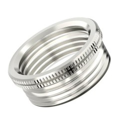 5 pcs - Lapp Cable Gland Adaptor, PG11 Exterior Thread, M16 Interior Thread, Nickel Plated Brass, SKINDICHT Series