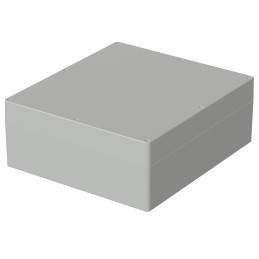 1 pcs - Bopla Euromas Series Light Grey ABS Enclosure, IP66, Light Grey Lid, 400 x 360 x 150mm