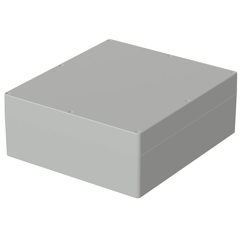 1 pcs - Bopla Euromas Series Light Grey ABS Enclosure, IP66, Light Grey Lid, 400 x 360 x 150mm