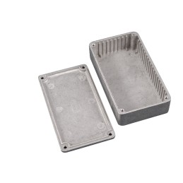 1 pcs - Hammond 1590 Series Die Cast Aluminium Enclosure, IP65, Flanged, 121 x 66 x 40mm