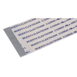 5 pcs - Wurth Elektronik 6877 Series FFC Ribbon Cable, 40-Way, 0.5mm Pitch, 200mm Length