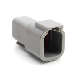 5 pcs - Amphenol Industrial, ATM Automotive Connector Socket 6 Way, Crimp Termination