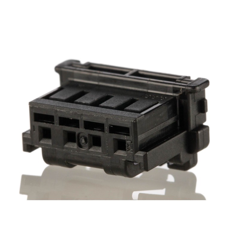 10 pcs - Molex, DuraClik Female Connector Housing, 2mm Pitch, 4 Way, 1 Row