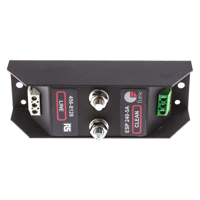 1 pcs - WJ Furse, ESP 240 Surge Suppressor Unit 280 V Maximum Voltage Rating 10kA Maximum Surge Current Low Current Mains