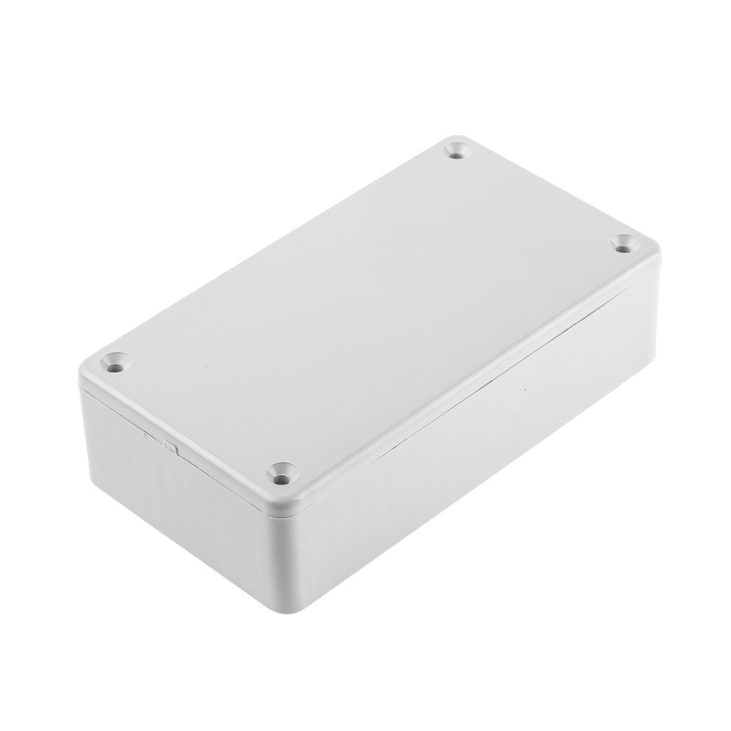 1 pcs - Hammond 1591 Series Grey Flame Retardant ABS Enclosure, IP54, Grey Lid, 112 x 62 x 31mm