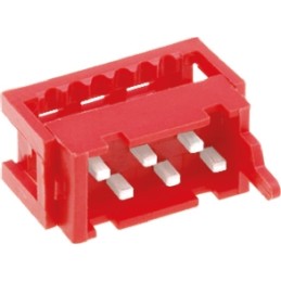 5 pcs - Amphenol 6-Way IDC Connector Plug for Cable Mount, 2-Row