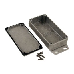 1 pcs - Hammond 1590 Series Die Cast Aluminium Alloy Enclosure, IP65, Flanged, 100 x 50 x 25mm