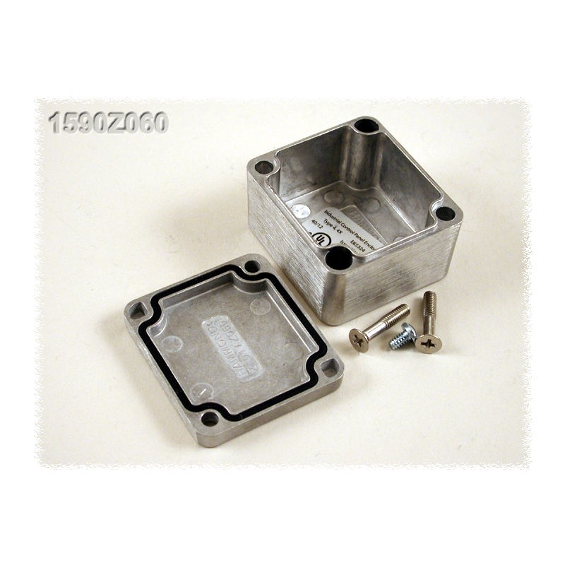 1 pcs - Hammond 1590 Series Die Cast Aluminium Enclosure, IP65, 31 x 46 x 51mm
