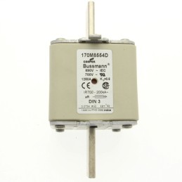 1 pcs - Eaton 1.25kA Centred Tag Fuse, NH3, 690V ac