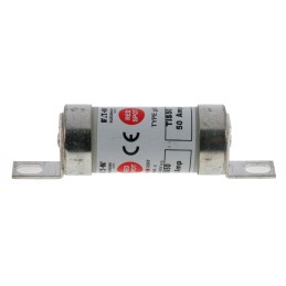 1 pcs - Eaton 50A British Standard Fuse, A3, 660V ac, 73mm