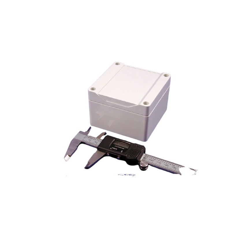 1 pcs - Hammond 1555 Series ABS Enclosure, IP66, 3.5 x 3.5 x 2.4in