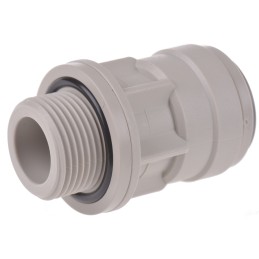 2 pcs - JG Speedfit Straight Adapter PVC Pipe Fitting, 22mm