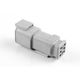 2 pcs - Amphenol Industrial, ATM Automotive Connector Socket 6 Way, Crimp Termination