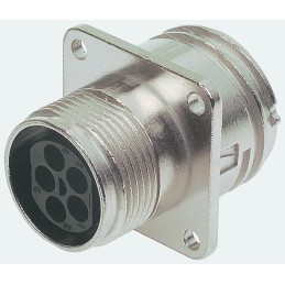 10 pcs - TE Connectivity Circular Connector, 24 Contacts, Panel Mount, Socket, Male, CMC Series 1 Series