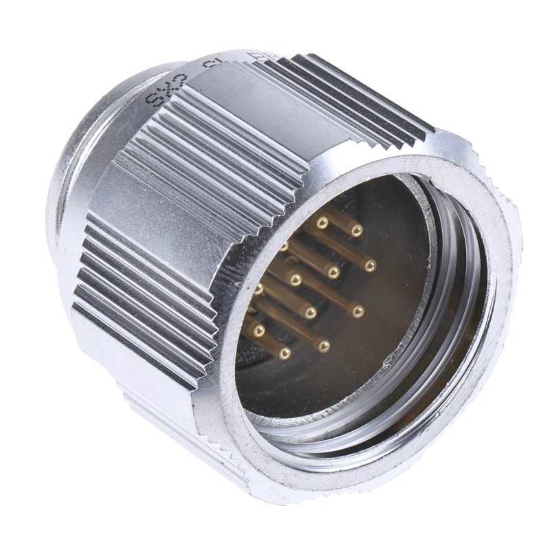 50 pcs - Amphenol Socapex Circular Connector, 12 Contacts, Cable Mount, Plug, Male, SL61 Series