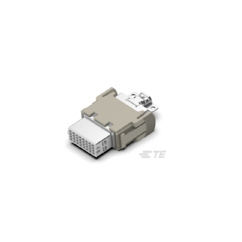 10 pcs - TE Connectivity Heavy Duty Power Connector, 2.2A, Female, HDC HMN Series, 32 Contacts