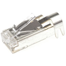 5 pcs - Hirose TM21P Series Male RJ45 Connector, Cable Mount, Cat5e, STP Shield